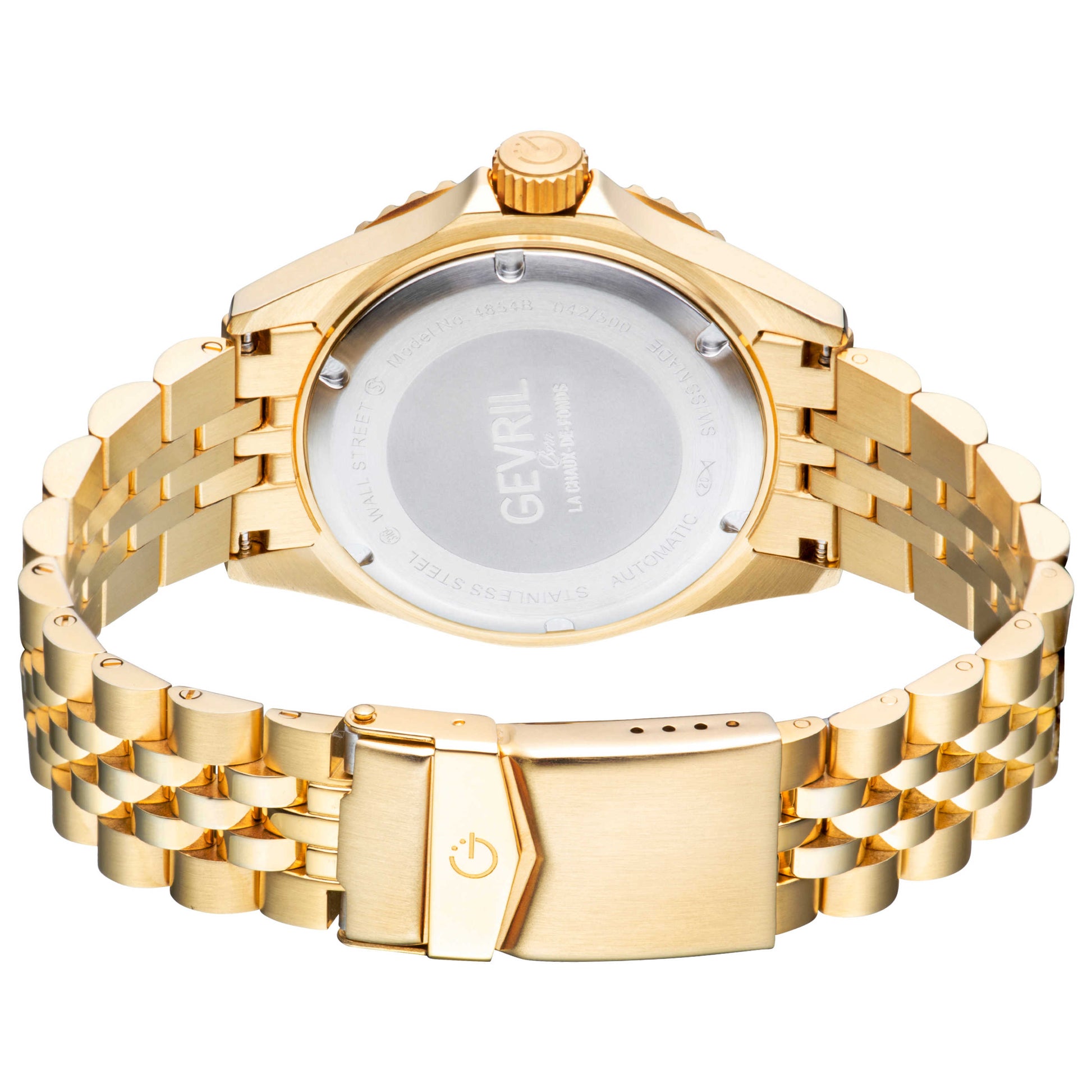 Gevril Wall Street Men's Automatic Watch 4854B - Image #2