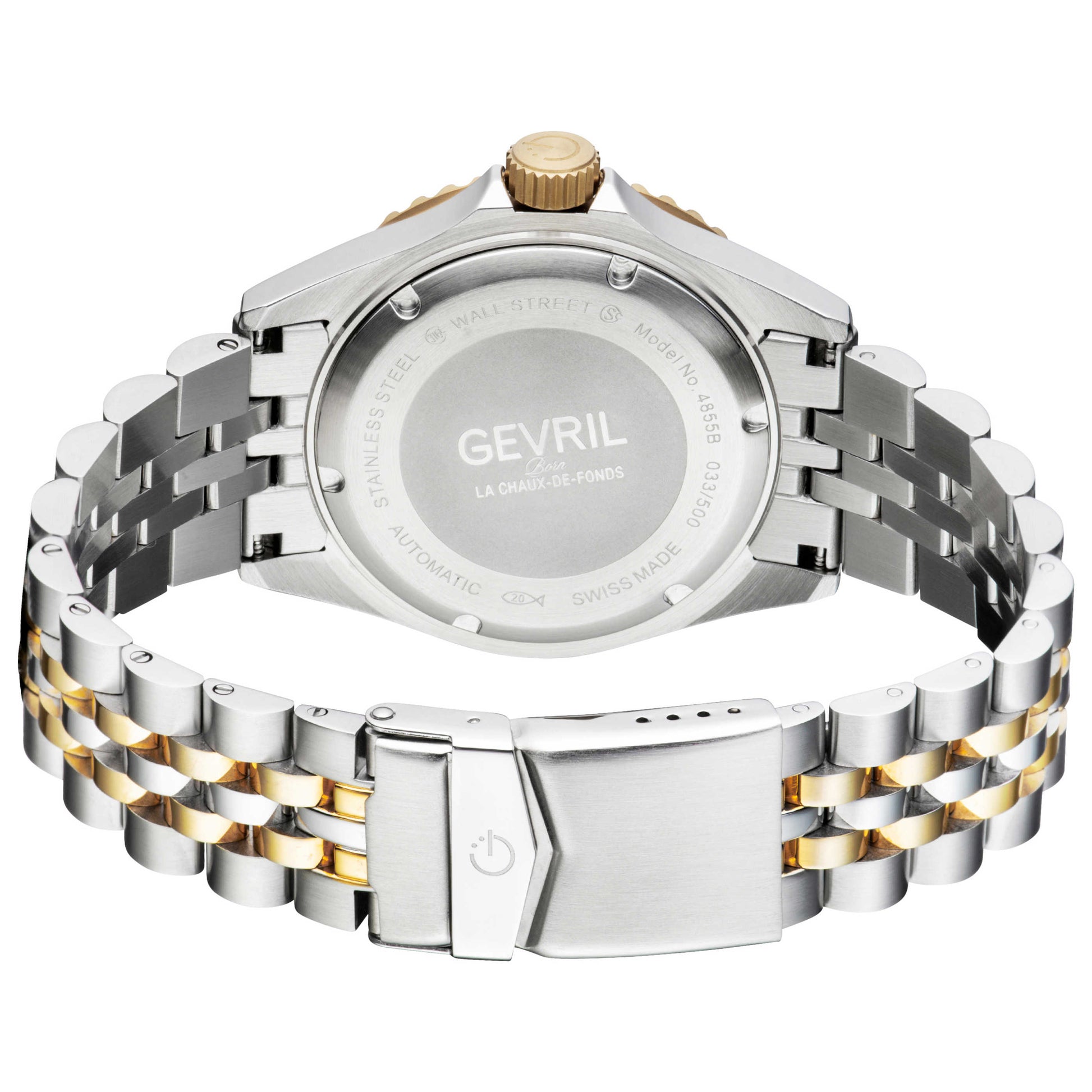Gevril Wall Street Men's Automatic Watch 4855B - Image #2