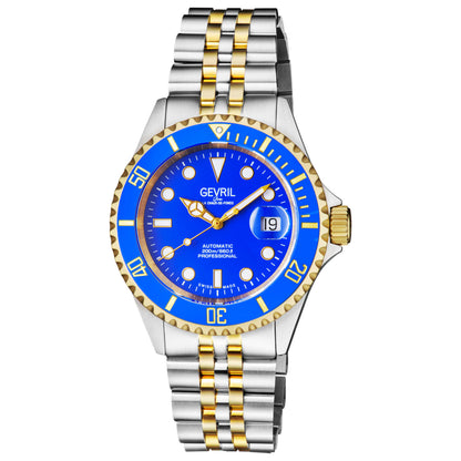 Front view of Gevril Wall Street Men's Automatic Watch 4856B