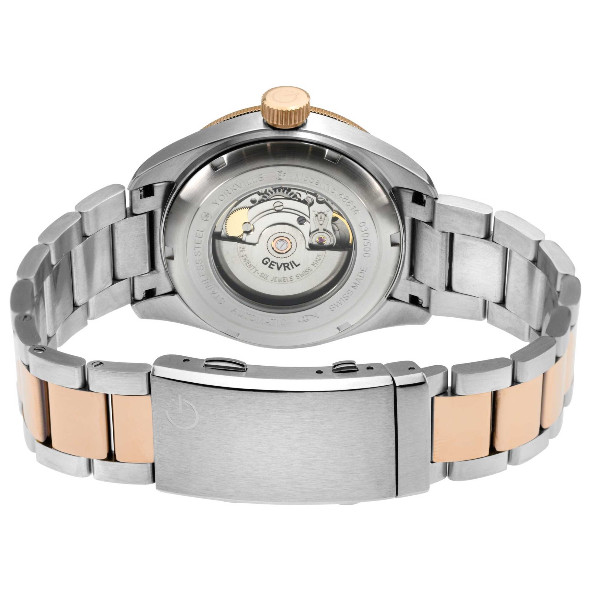 Gevril Yorkville Men's Automatic Watch 48614B - Image #2