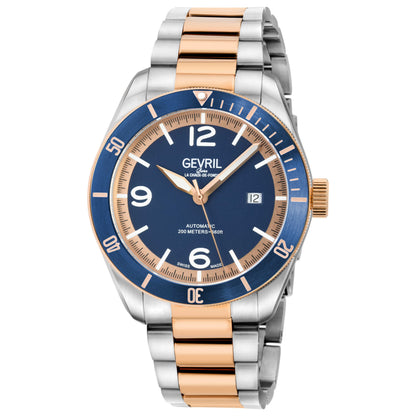 Front view of Gevril Yorkville Men's Automatic Watch 48614B