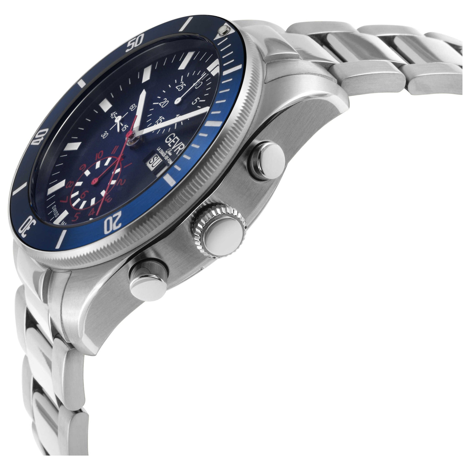 Gevril Yorkville Chronograph Men's Automatic Watch 48621B - Image #4