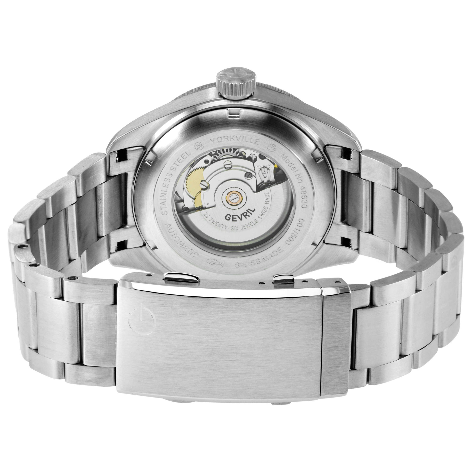 Gevril Yorkville Men's Automatic Watch 48630B - Image #2