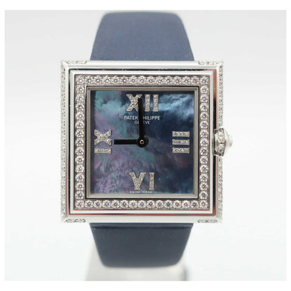 Front view of Patek Philippe Gondolo Women's Swiss Quartz (Battery-Powered) Watch 4869G-SD