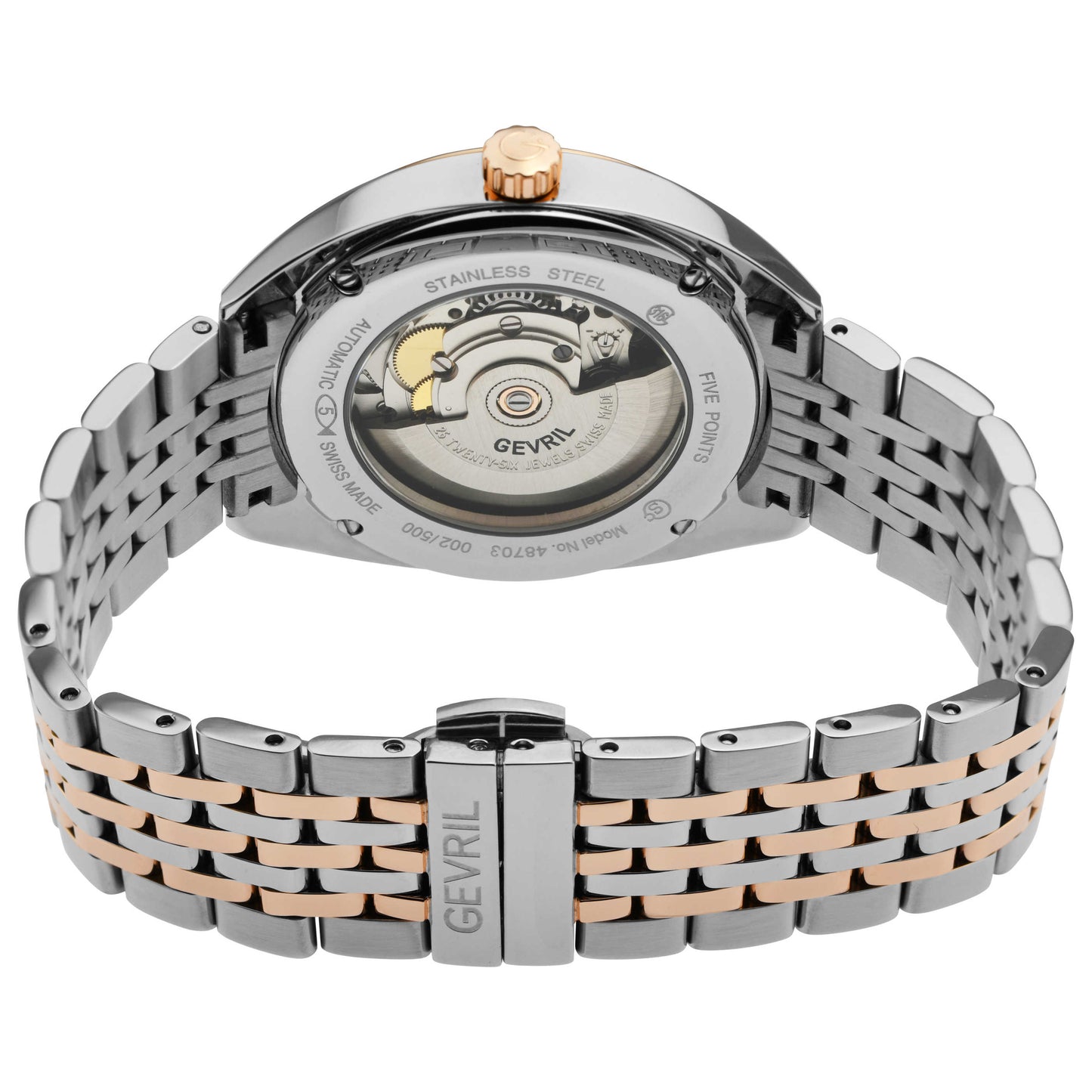 Gevril Five Points Men's Automatic Watch 48700 - Image #2