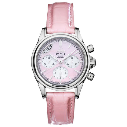 Front view of Omega DeVille Chronograph Women's Watch 4878-74-34