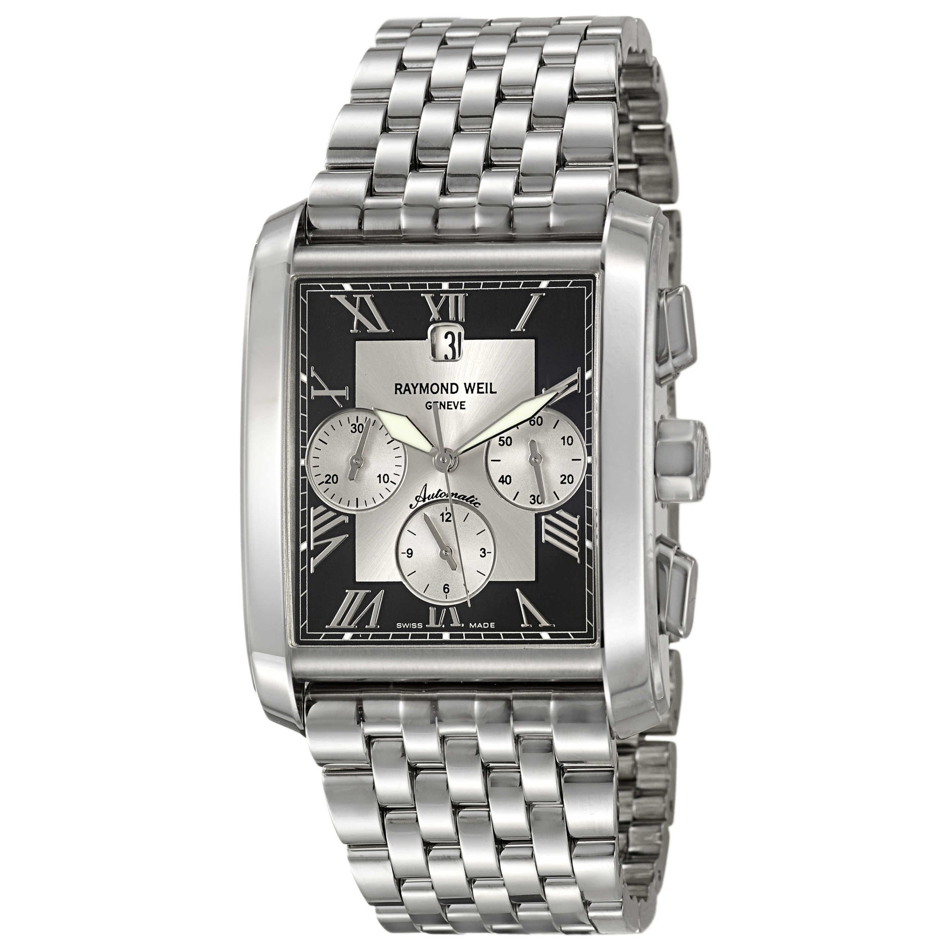 Front view of Raymond Weil Don Giovanni Men's Automatic Watch 4878-ST-00268
