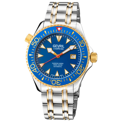 Front view of Gevril Hudson Yards Men's Automatic Watch 48803