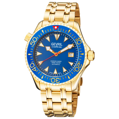 Front view of Gevril Hudson Yards Men's Automatic Watch 48805