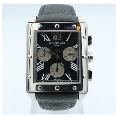 Front view of Raymond Weil Tango Men's Swiss Quartz (Battery-Powered) Watch 4881-STC-00209-SD
