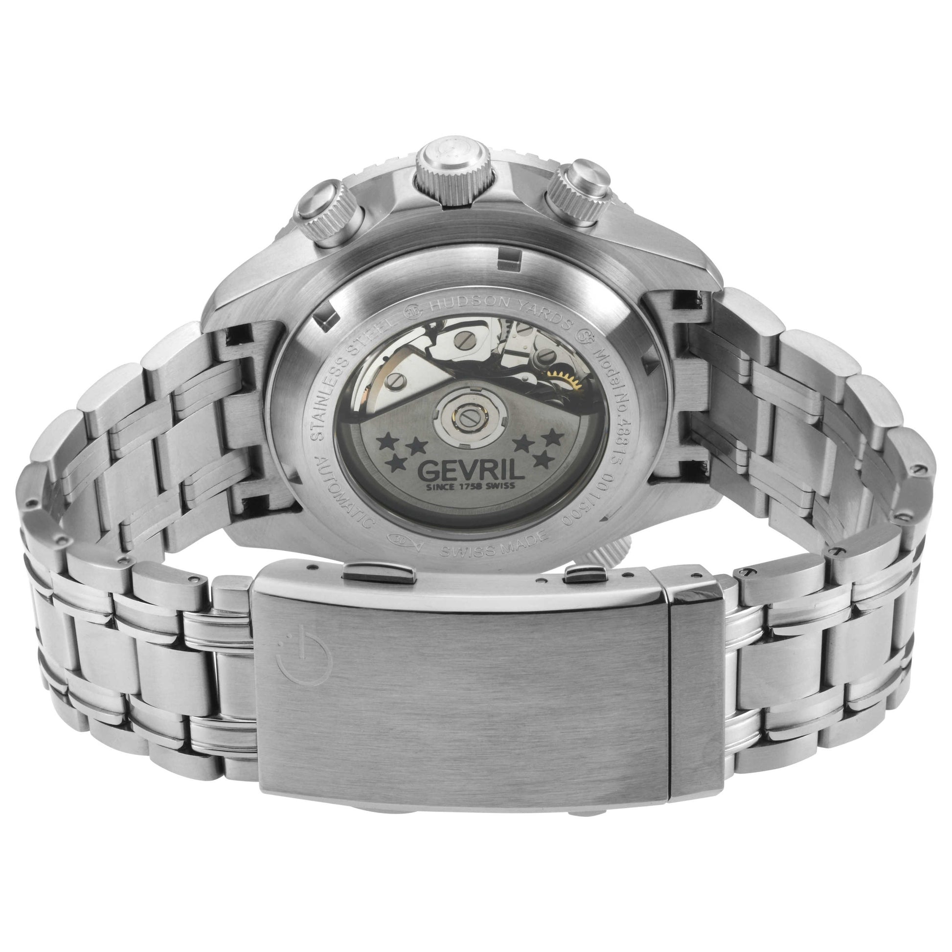 Gevril Hudson Yards Chronograph Men's Automatic Watch 48810B - Image #2