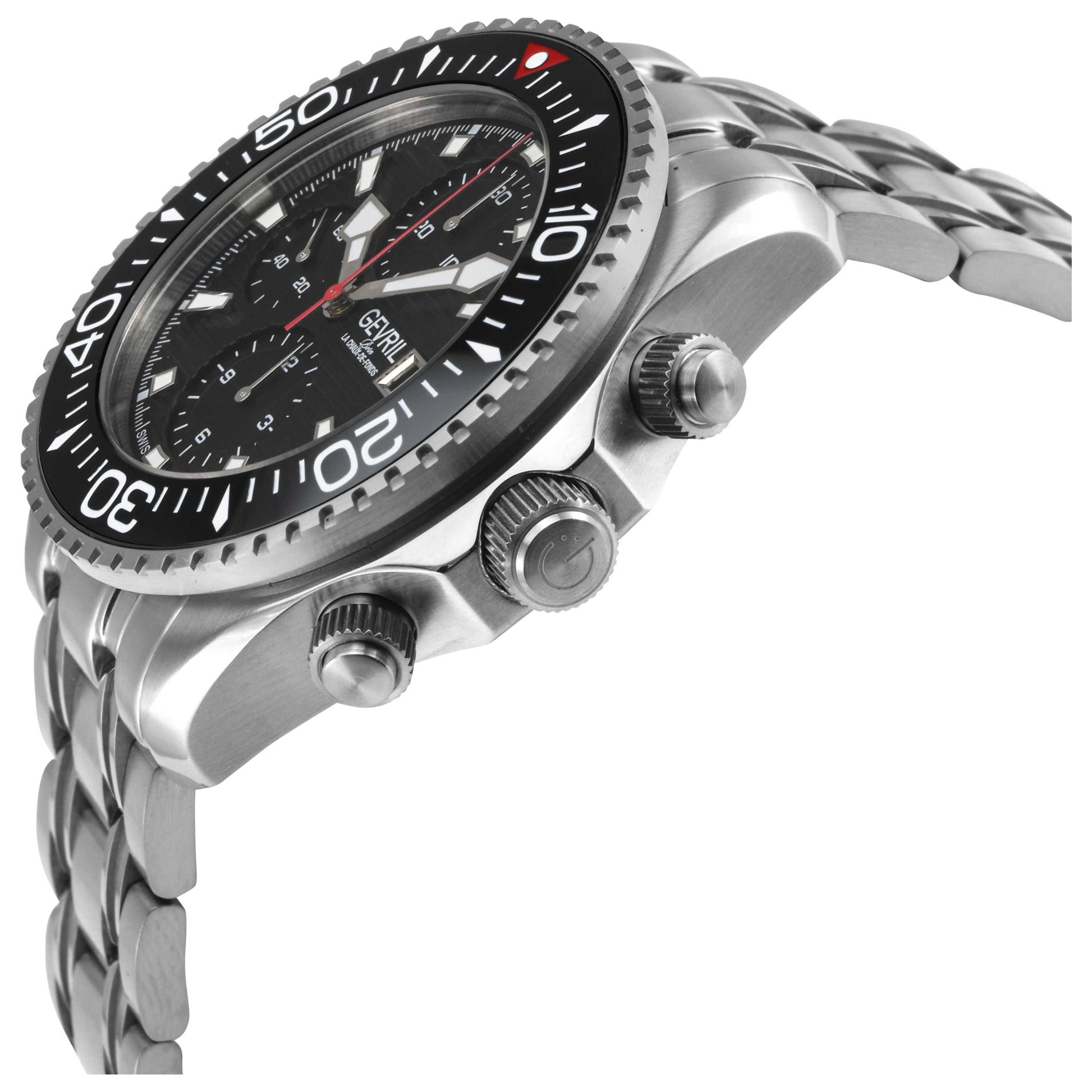 Gevril Hudson Yards Chronograph Men's Automatic Watch 48810B - Image #4