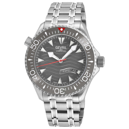 Front view of Gevril Hudson Yards Men's Automatic Watch 48834B