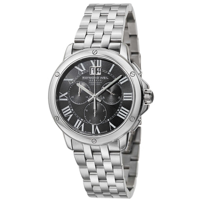 Front view of Raymond Weil Tango Men's Swiss Quartz (Battery-Powered) Watch 4891-ST-00200