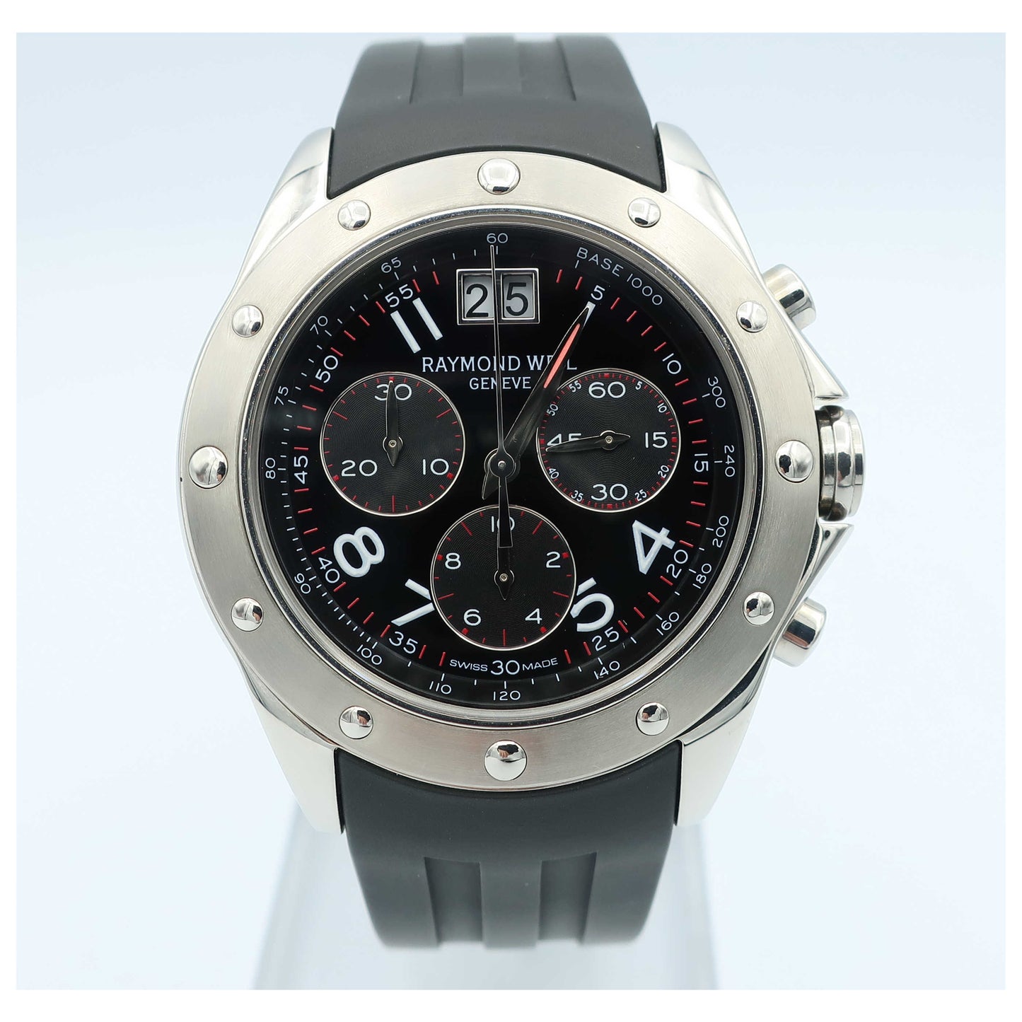 Front view of Raymond Weil Tango Men's Swiss Quartz (Battery-Powered) Watch 48951-SR-05200-SD