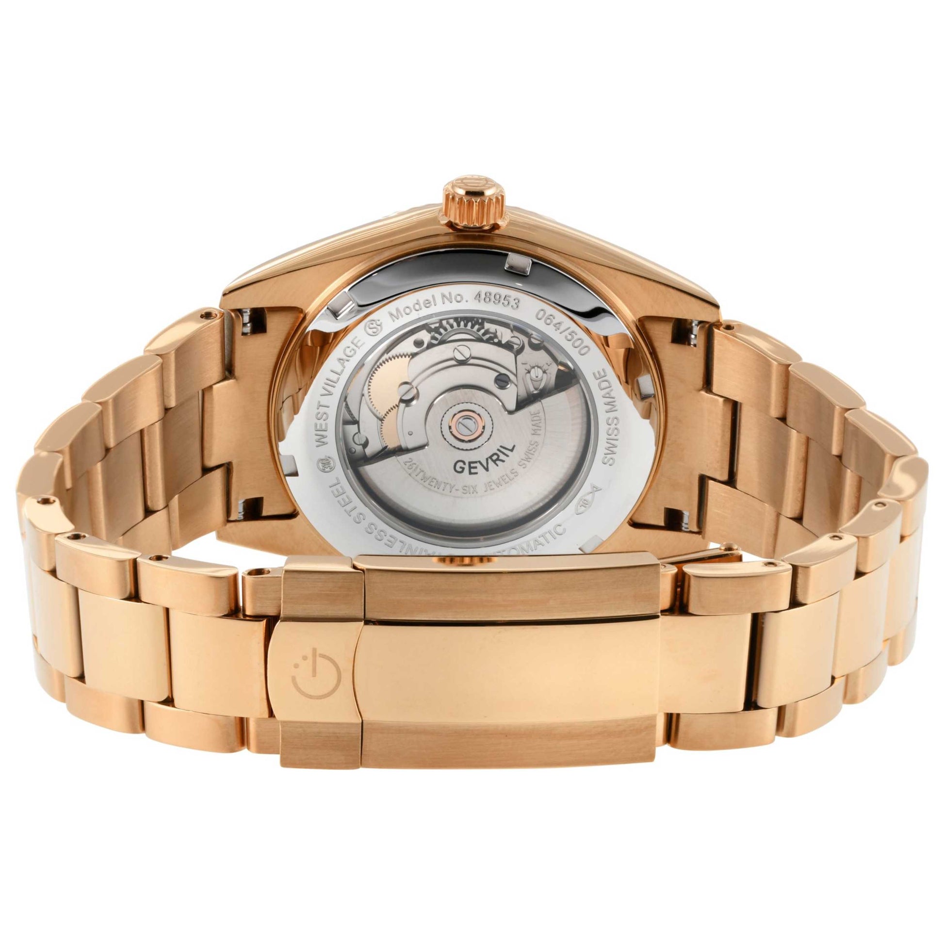 Gevril West Village Men's Automatic Watch 48953B - Image #2