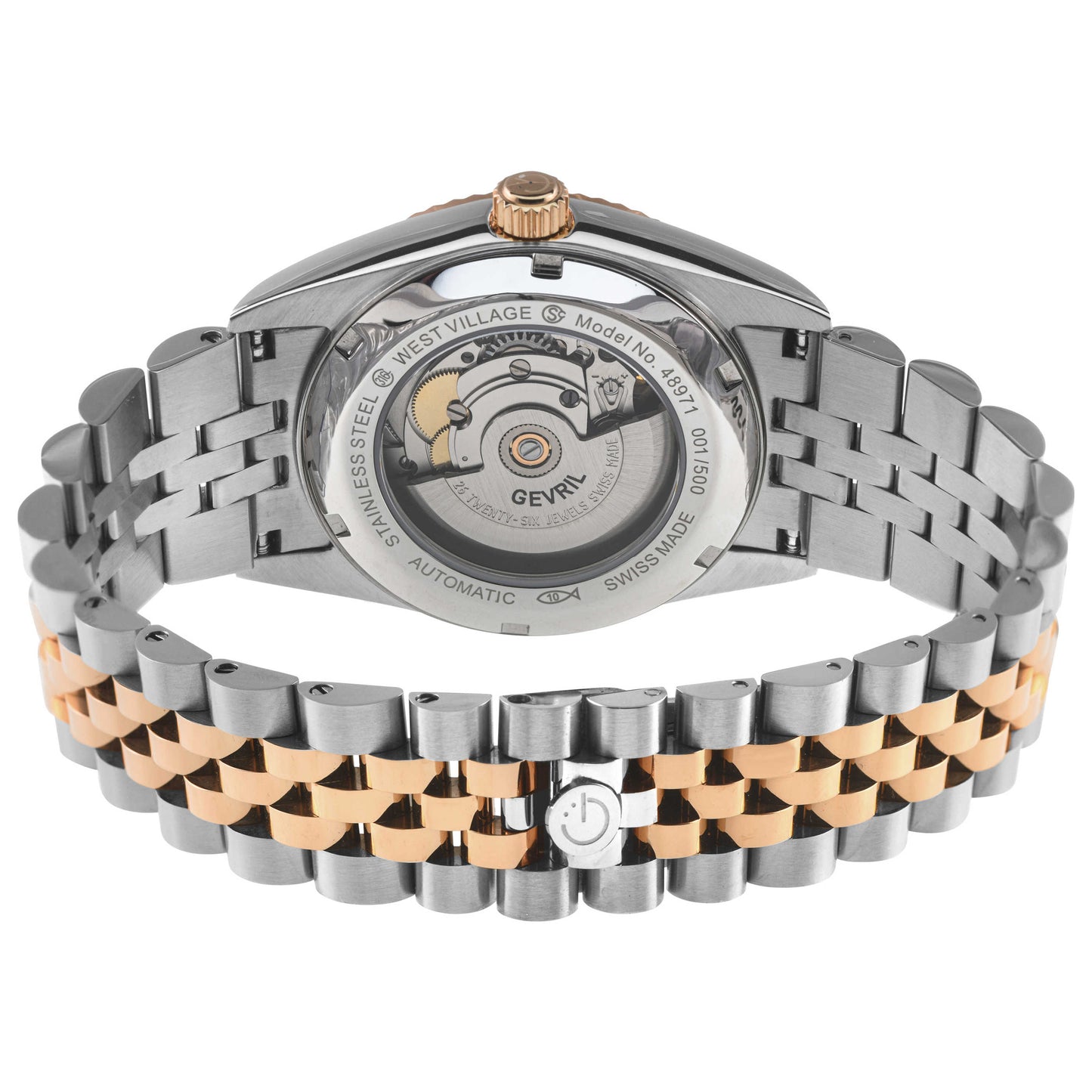 Gevril West Village Men's Automatic Watch 48971B - Image #2
