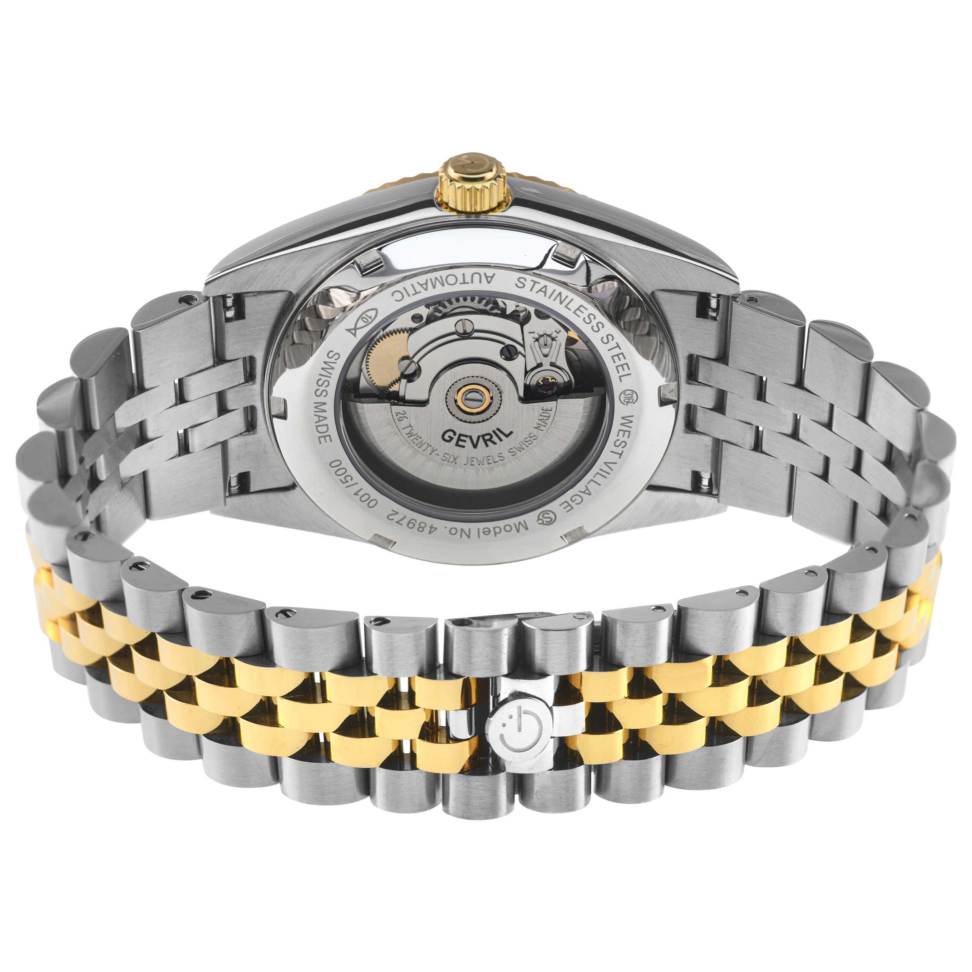 Gevril West Village Men's Automatic Watch 48972B - Image #2