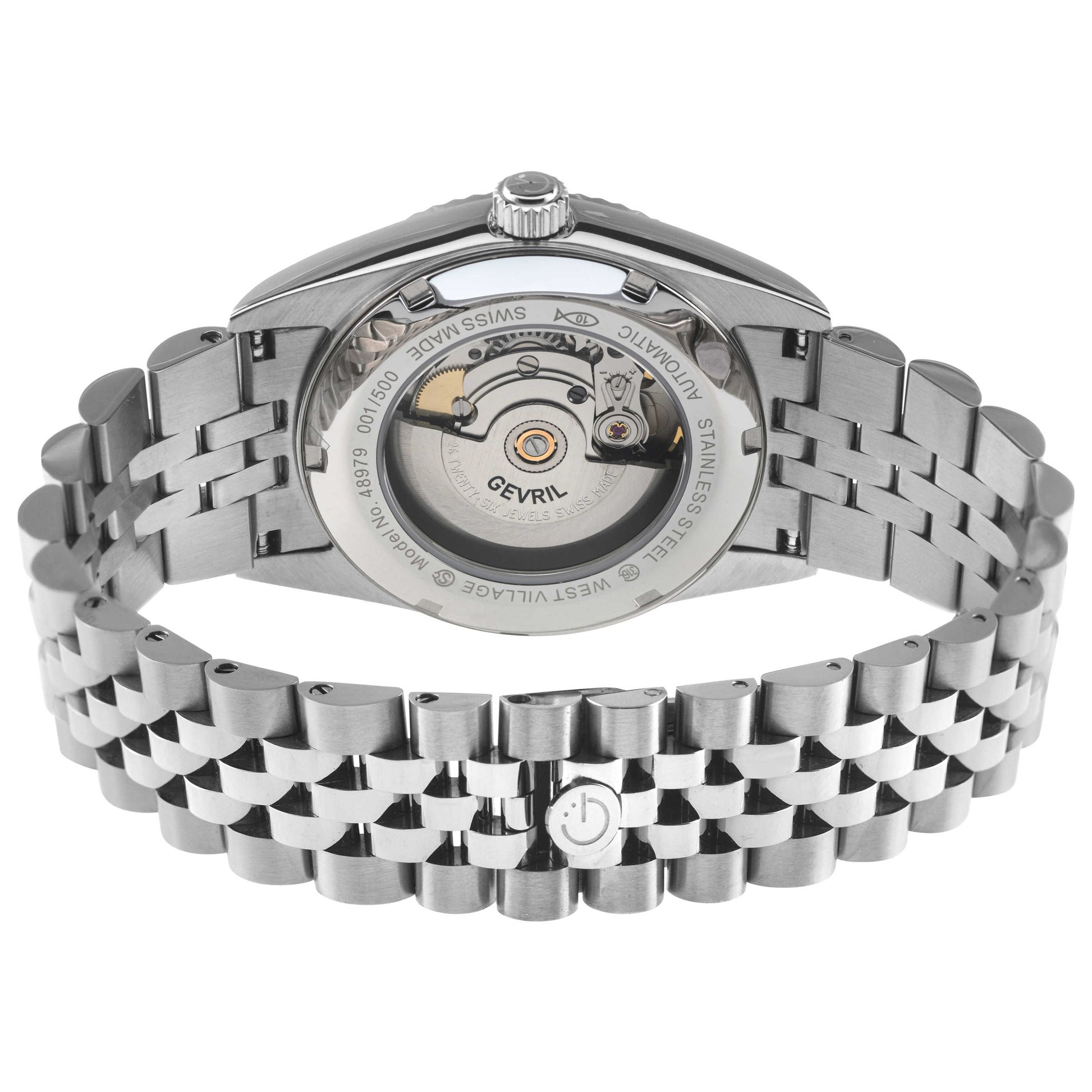 Gevril West Village Men's Automatic Watch 48979B - Image #2