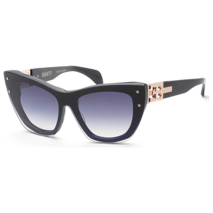 Front view of Bugatti Women's Sunglasses 48L-BK