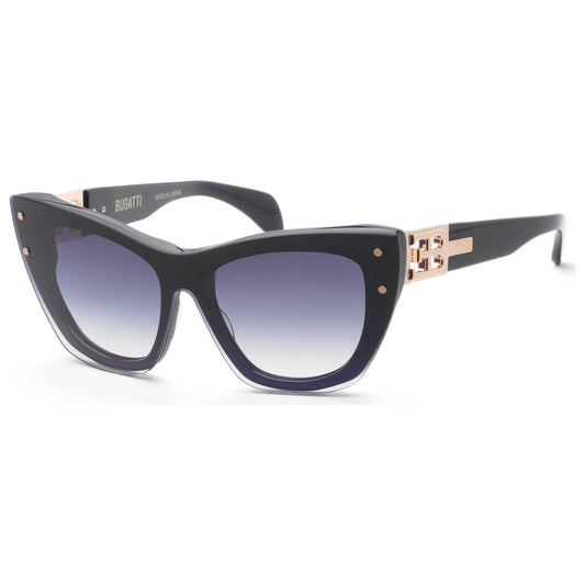 Front view of Bugatti Women's Sunglasses 48L-BK