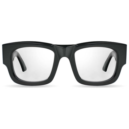 Front view of Bugatti Men's Eyeglasses 48M-BK-RX-AF