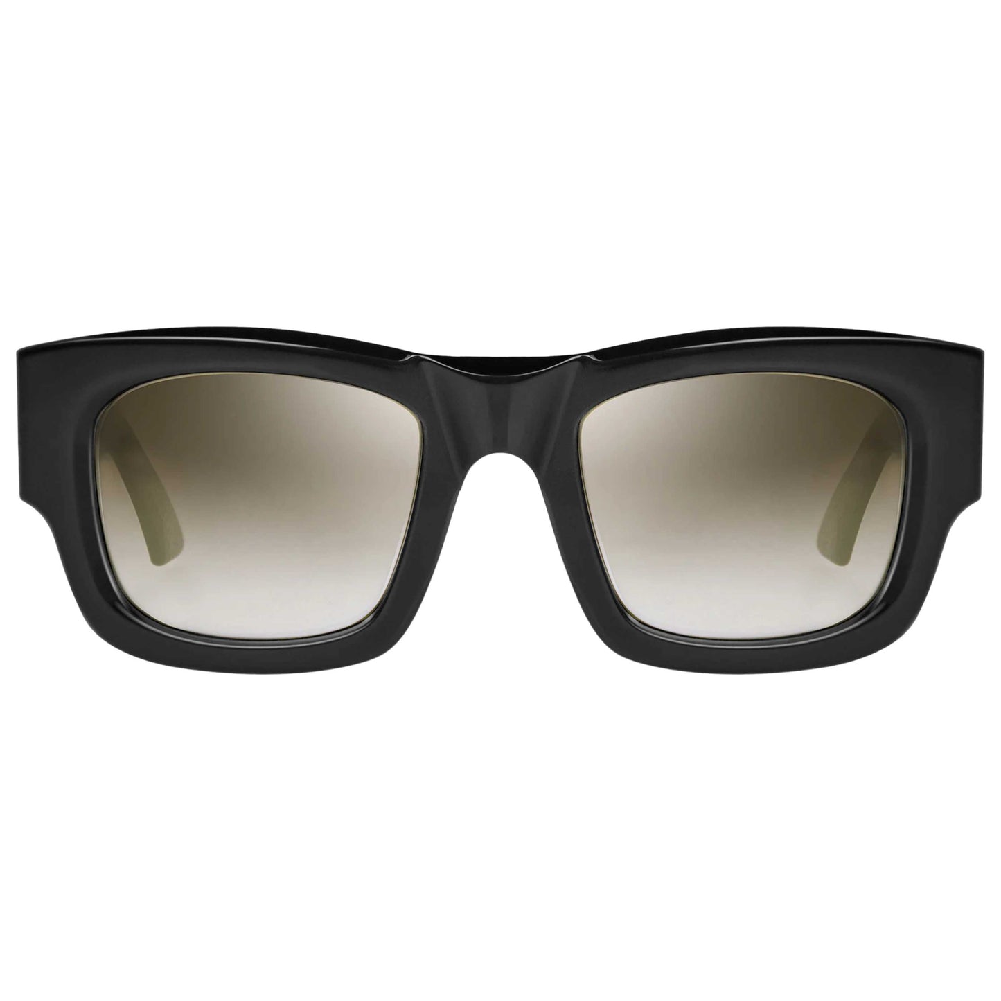 Front view of Bugatti Men's Sunglasses 48M-BK-RX