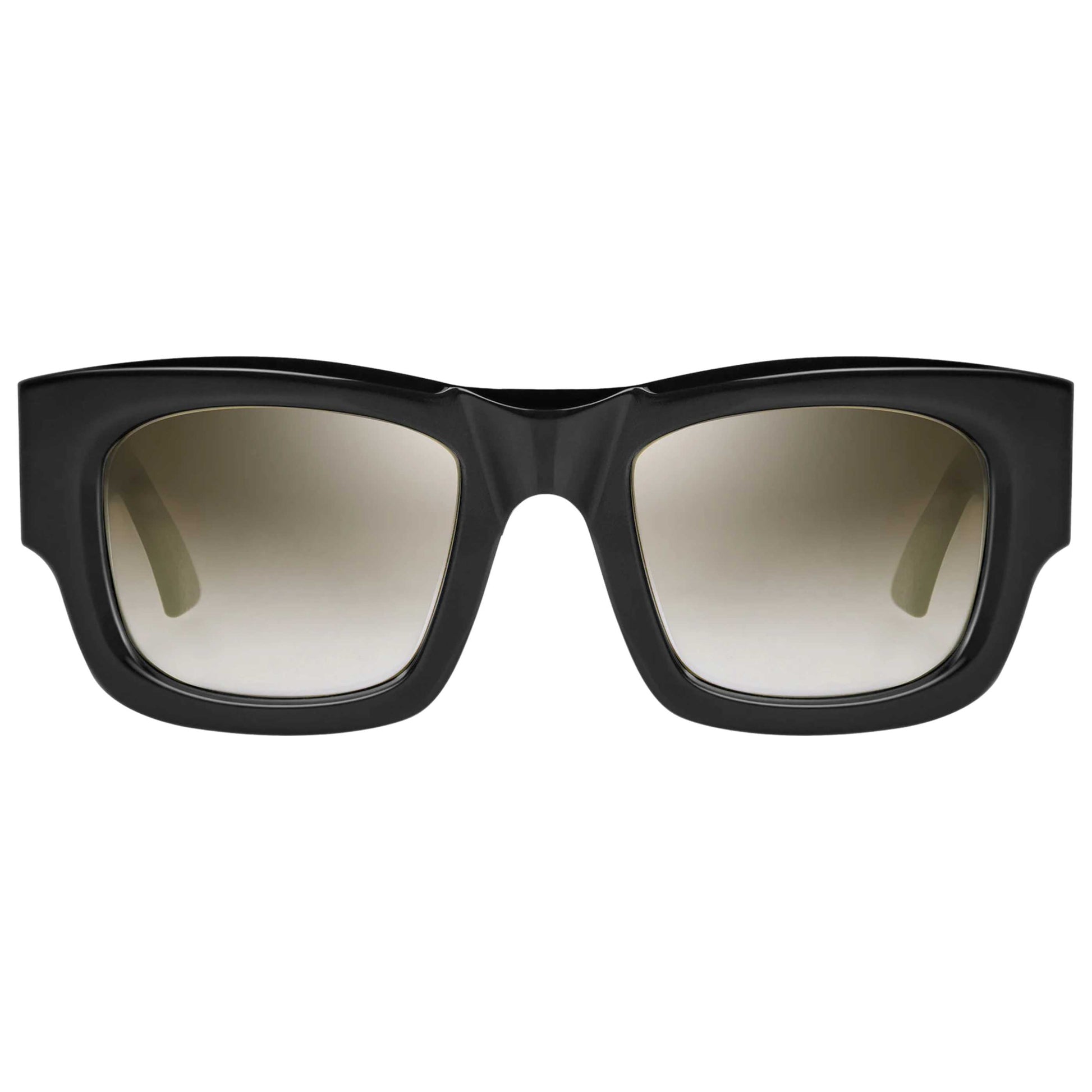 Front view of Bugatti Men's Sunglasses 48M-BK-RX