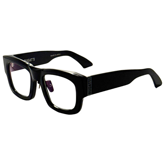 Front view of Bugatti Men's Eyeglasses 48M-GRY-RX-AF
