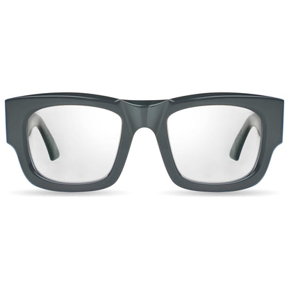 Front view of Bugatti Men's Eyeglasses 48M-GRY-RX