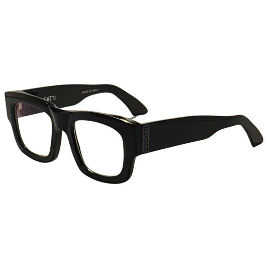Front view of Bugatti Men's Eyeglasses 48M-GRY-RX