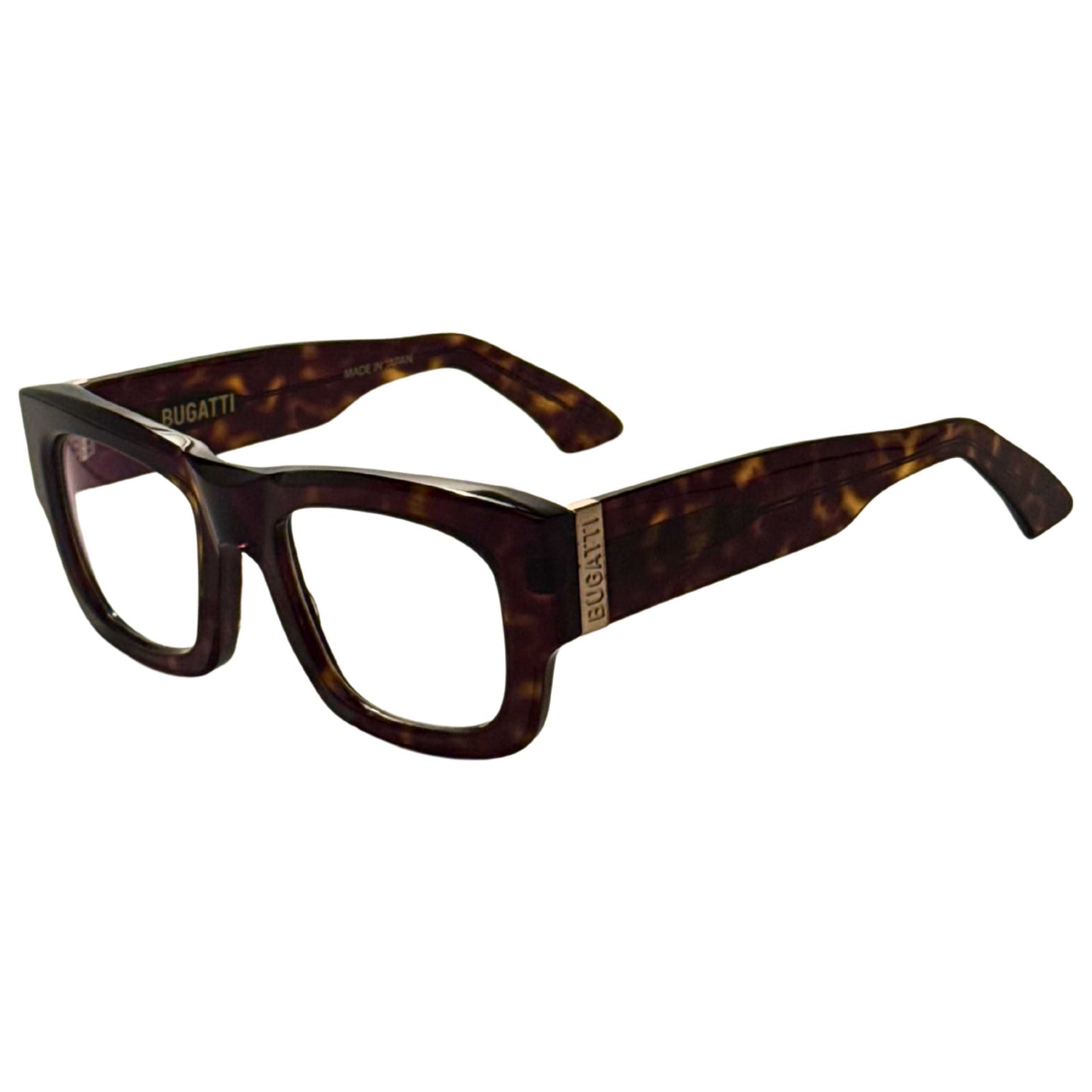 Front view of Bugatti Unisex Eyeglasses 48M-HAV-RX