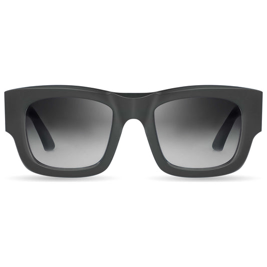Front view of Bugatti Men's Sunglasses 48M-MBK-AF