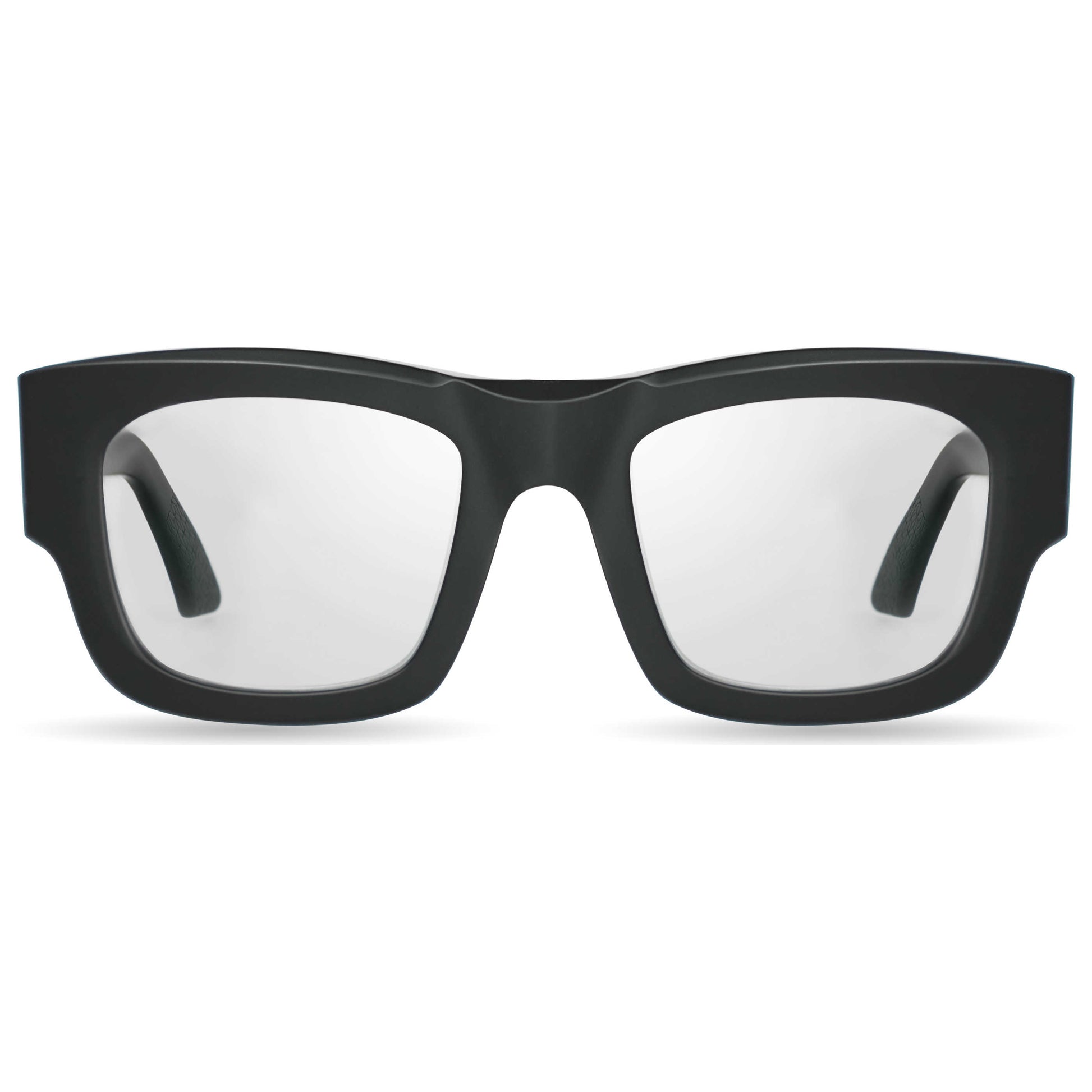 Front view of Bugatti Men's Eyeglasses 48M-MBK-RX