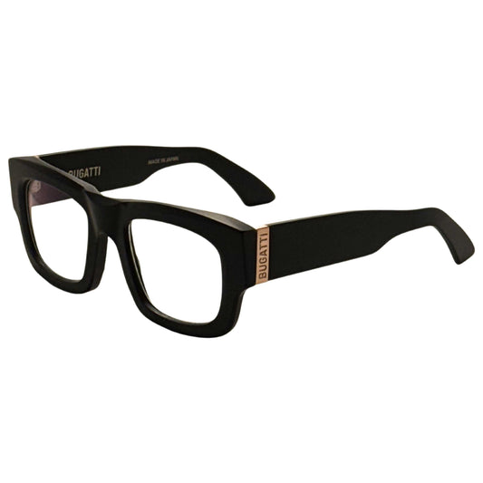 Front view of Bugatti Men's Eyeglasses 48M-MBK-RX