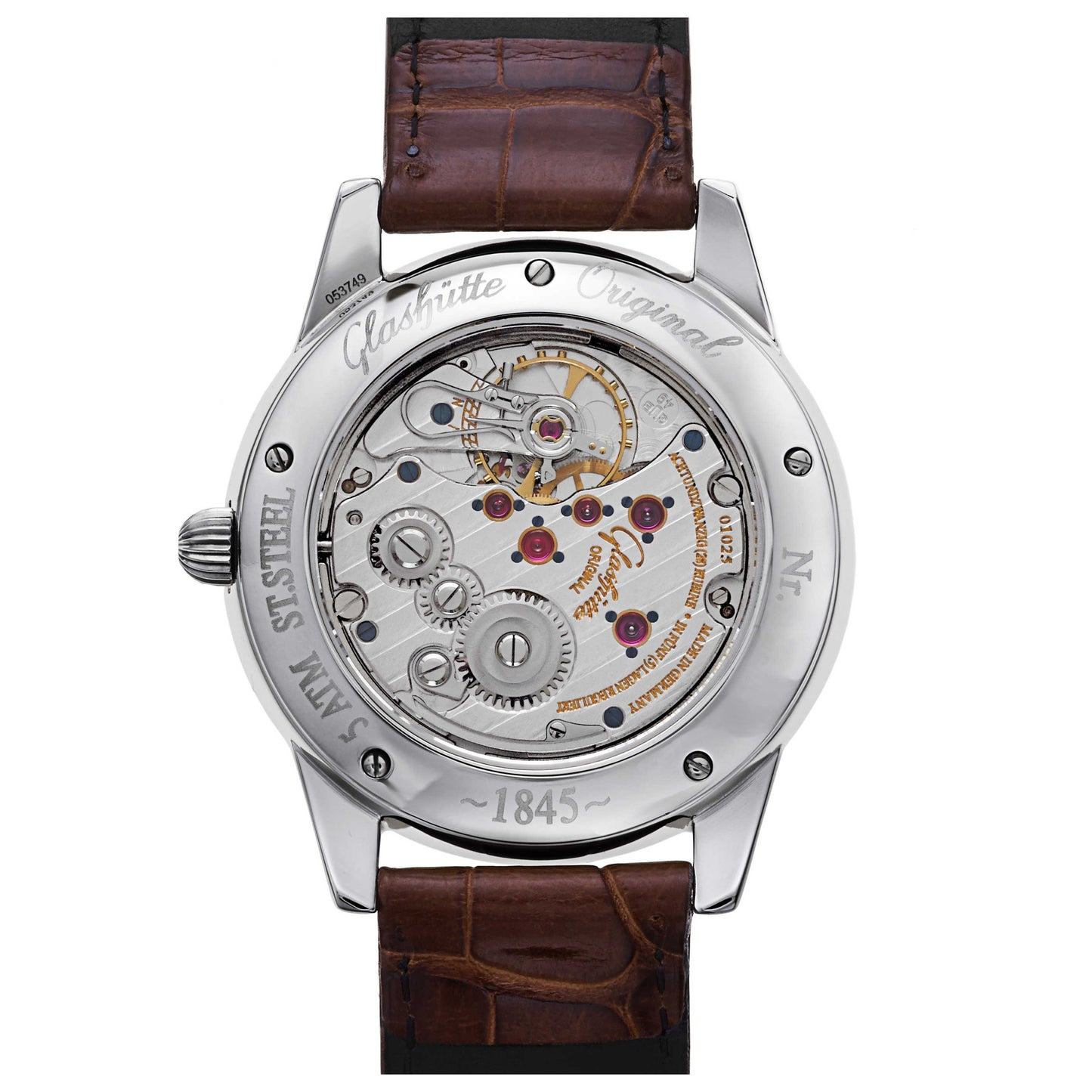 Glashutte 1845 Men's Manual-Wind Watch 49-02-01-01-04 - Image #2