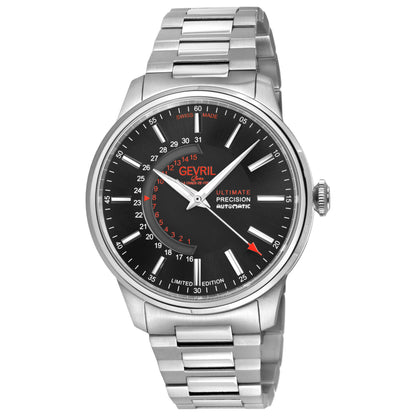 Front view of Gevril Guggenheim Men's Automatic Watch 49200B
