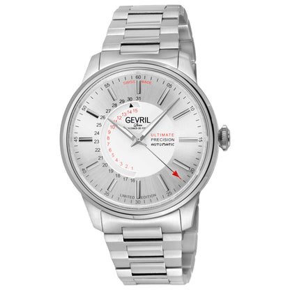 Front view of Gevril Guggenheim Men's Automatic Watch 49205B