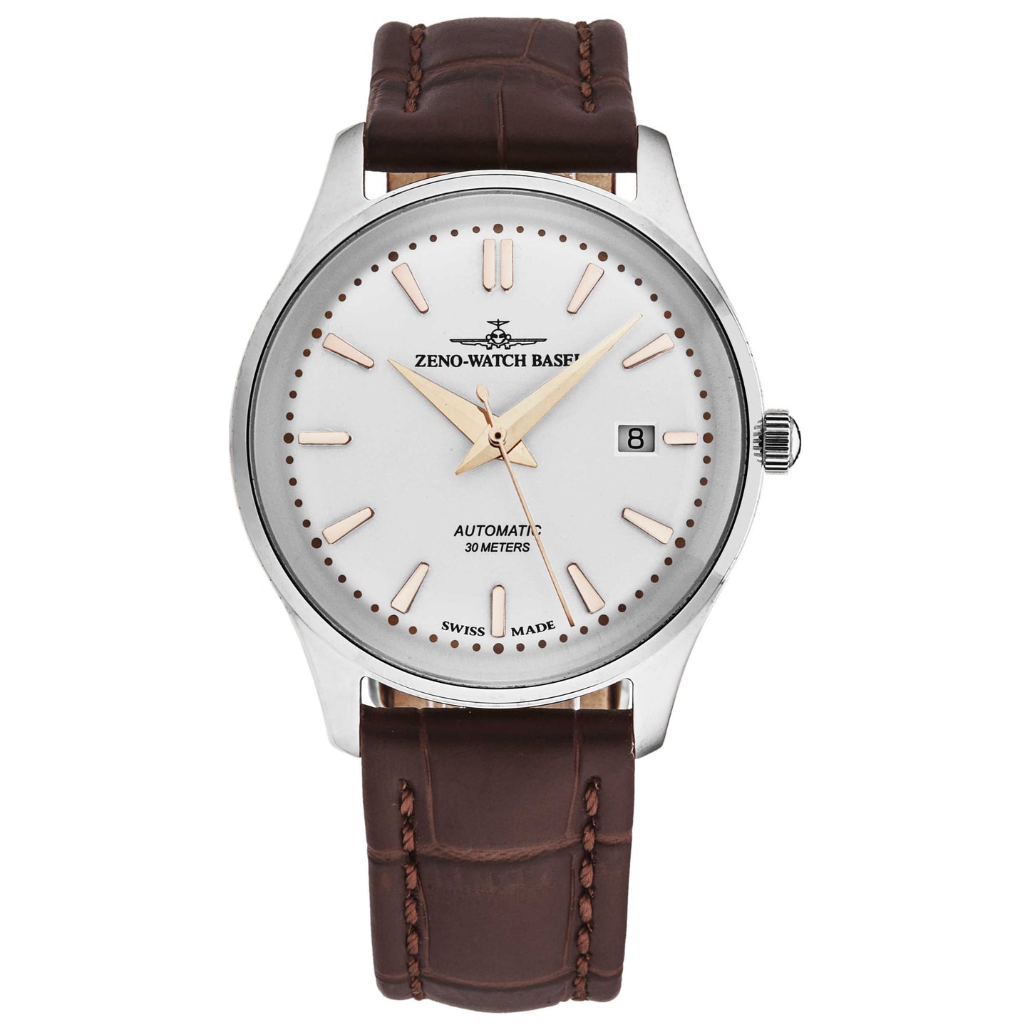 Front view of Zeno Jules Classic Men's Automatic Watch 4942-2824-G2