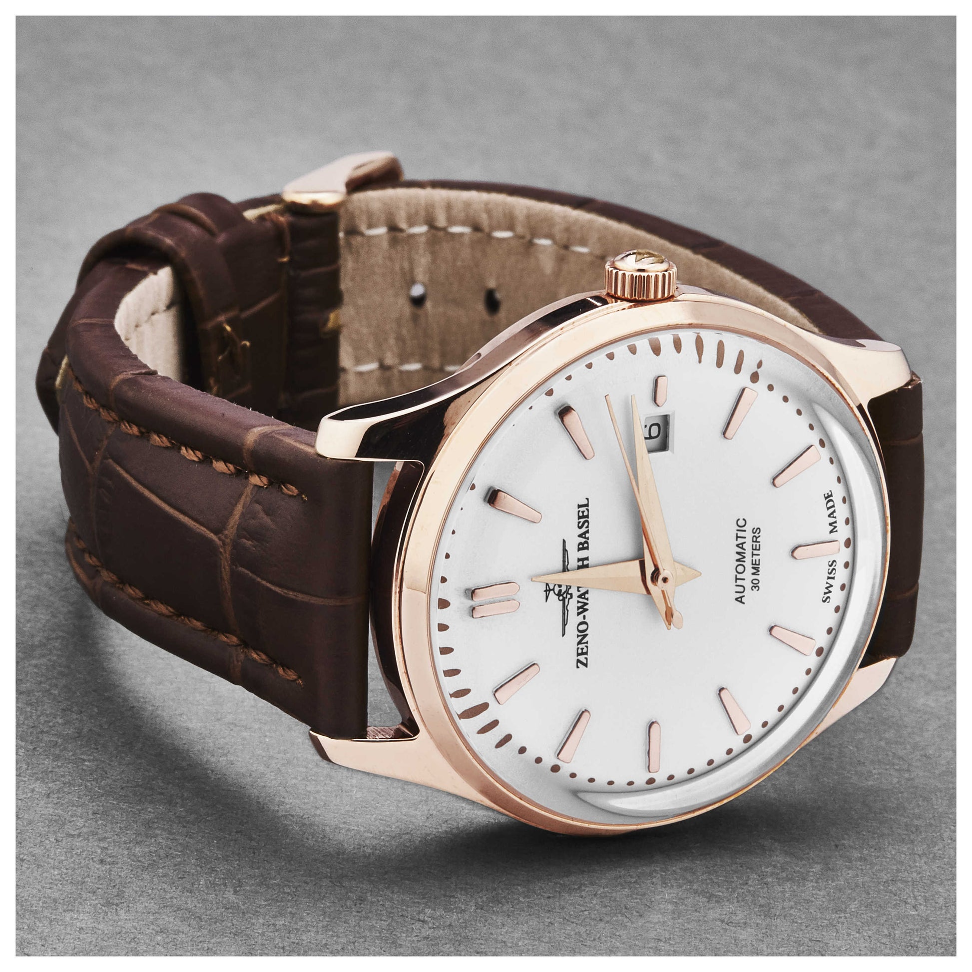 Zeno Jules Classic Men's Automatic Watch 4942-2824-PGRG2 - Image #3