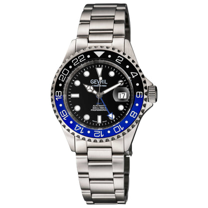 Front view of Gevril Wall Street Men's Automatic Watch 4950A