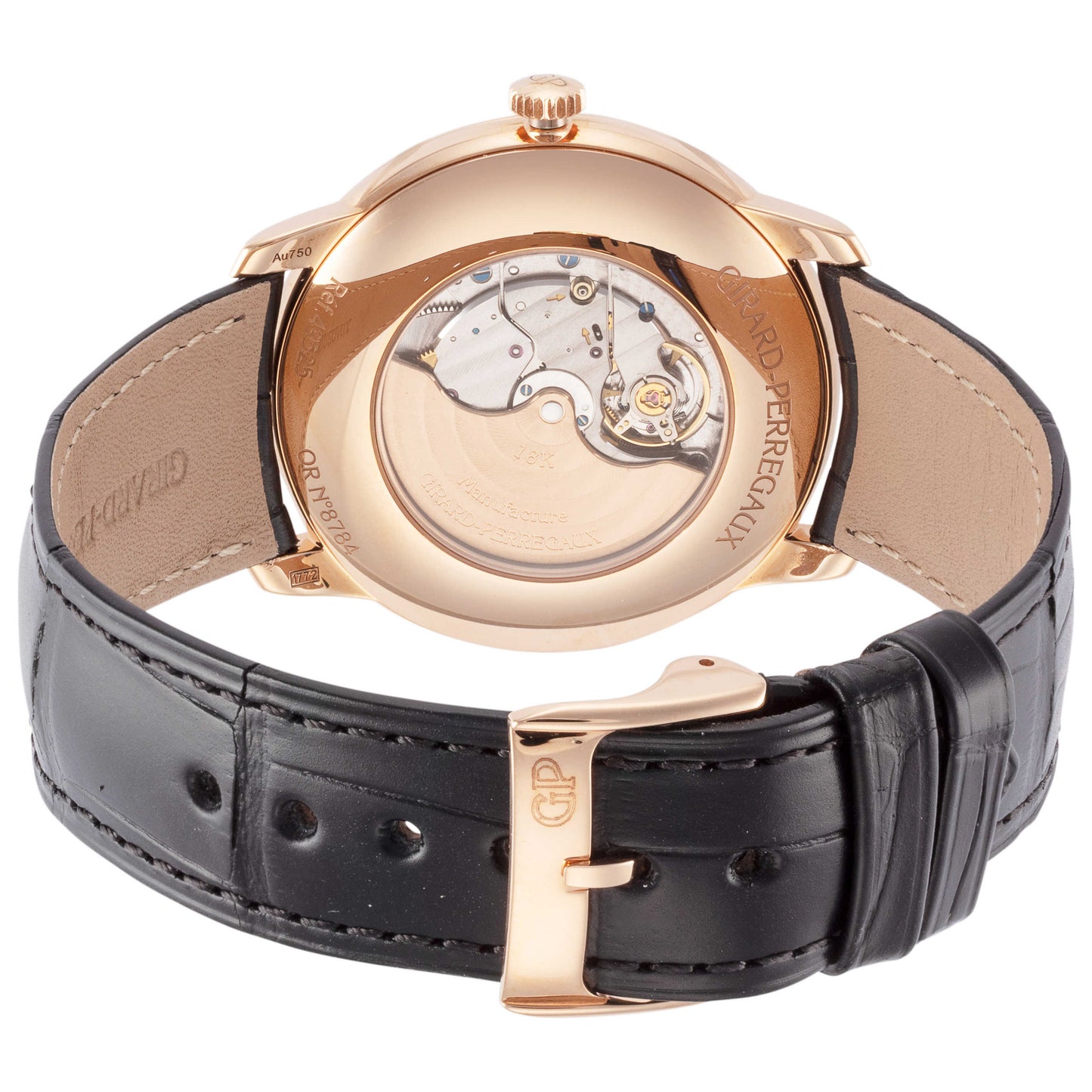 Back view of Girard-Perregaux 1966 Women's Automatic Watch 49525D52A133-BB60