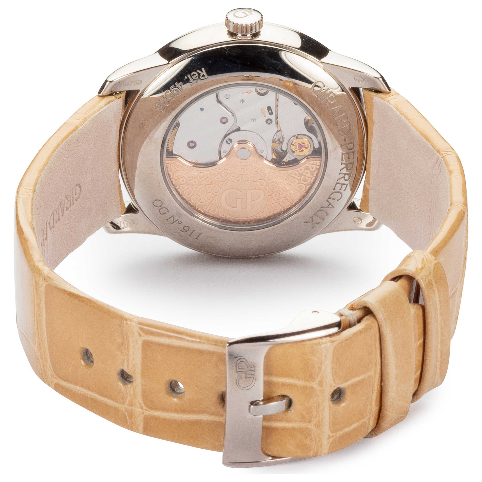 Back view of Girard-Perregaux 1966 Women's Automatic Watch 49528-53-771-CK8A