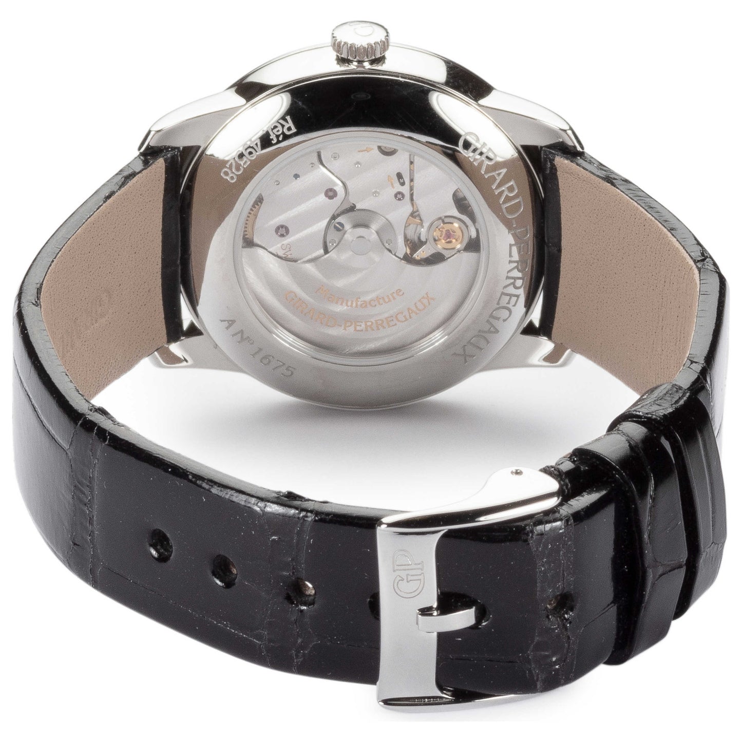 Back view of Girard-Perregaux 1966 Women's Automatic Watch 49528D11A172-CB6A