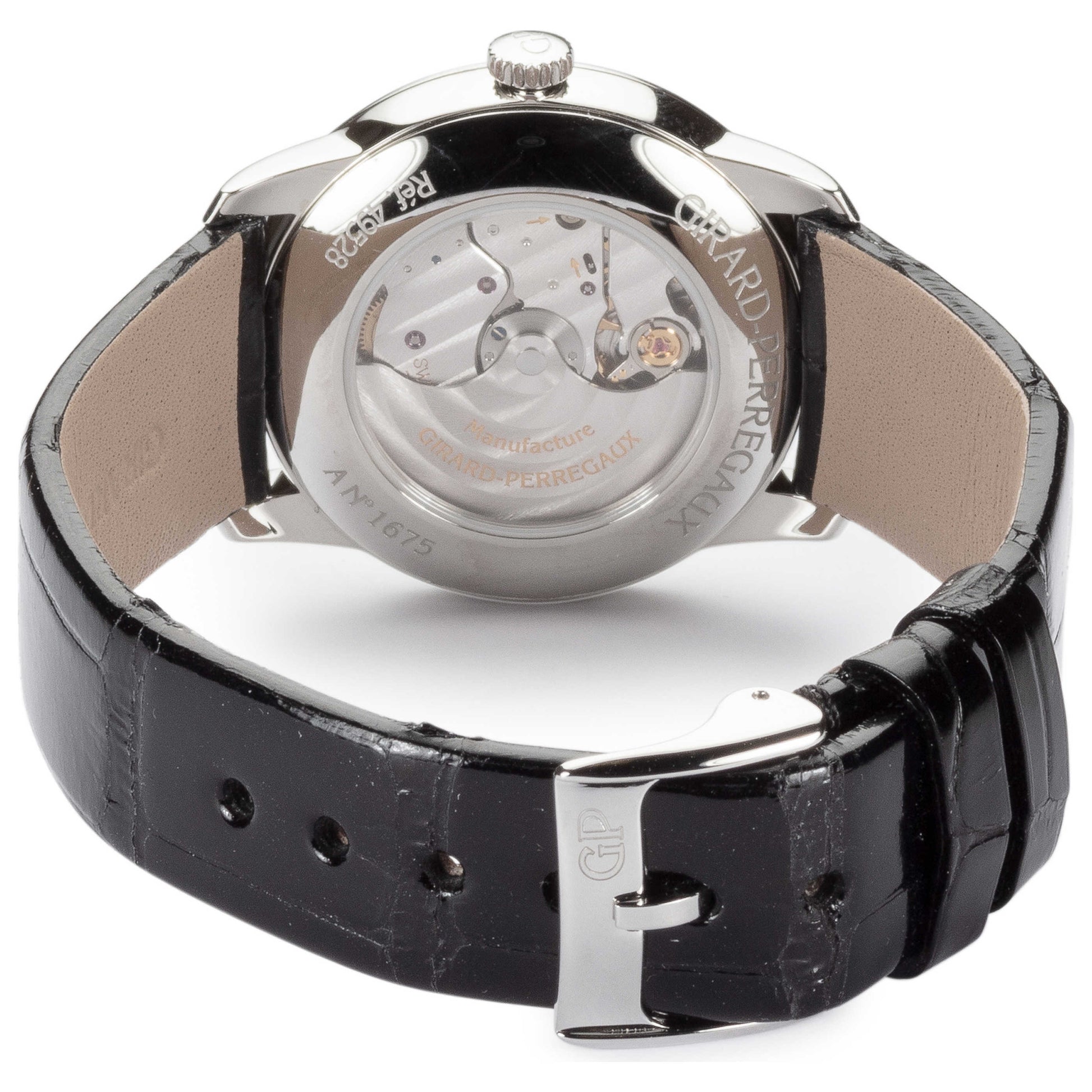 Back view of Girard-Perregaux 1966 Women's Automatic Watch 49528D11A172-CB6A