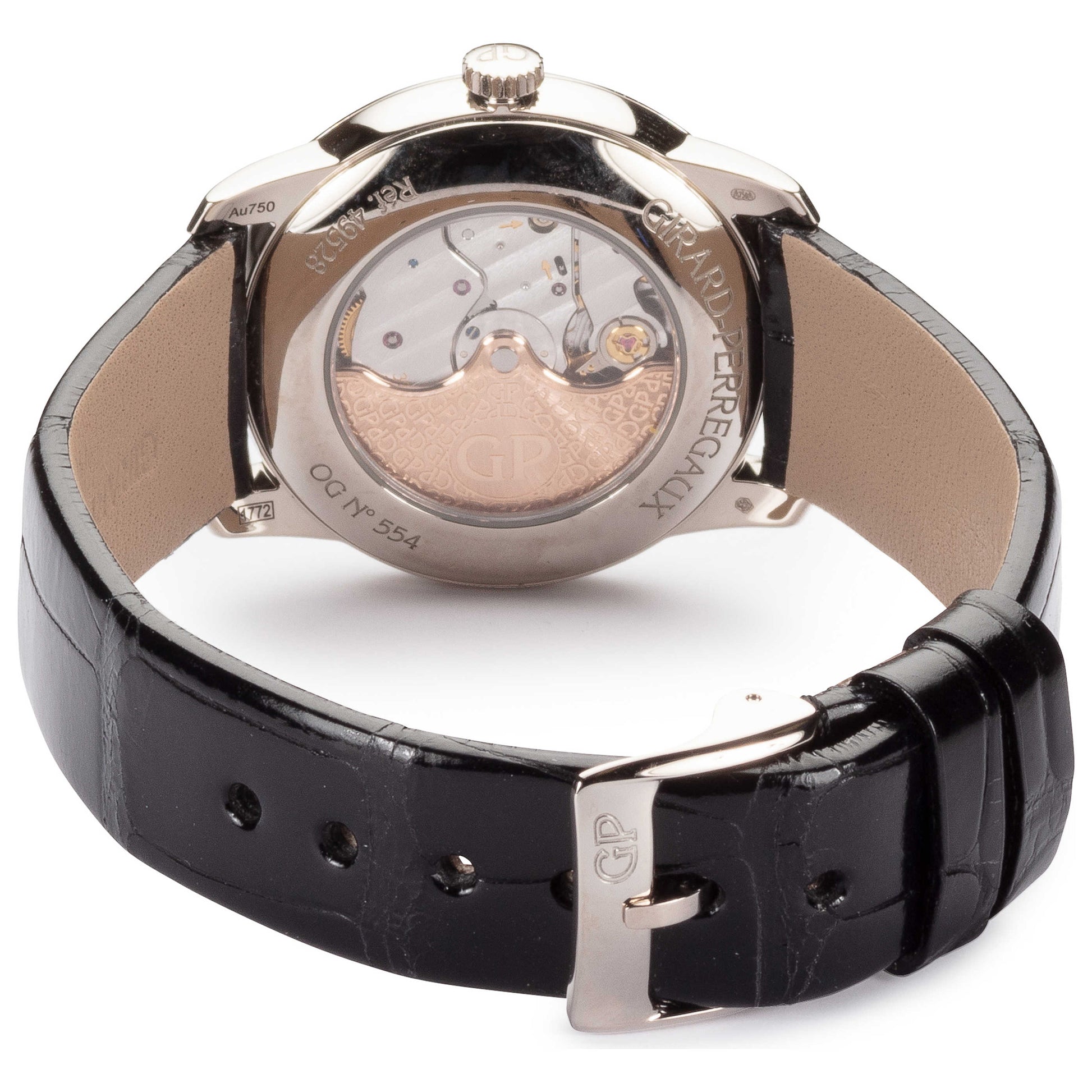 Back view of Girard-Perregaux 1966 Women's Automatic Watch 49528D53A771-CK6A