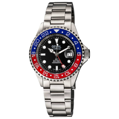 Front view of Gevril Wall Street Men's Automatic Watch 4952A