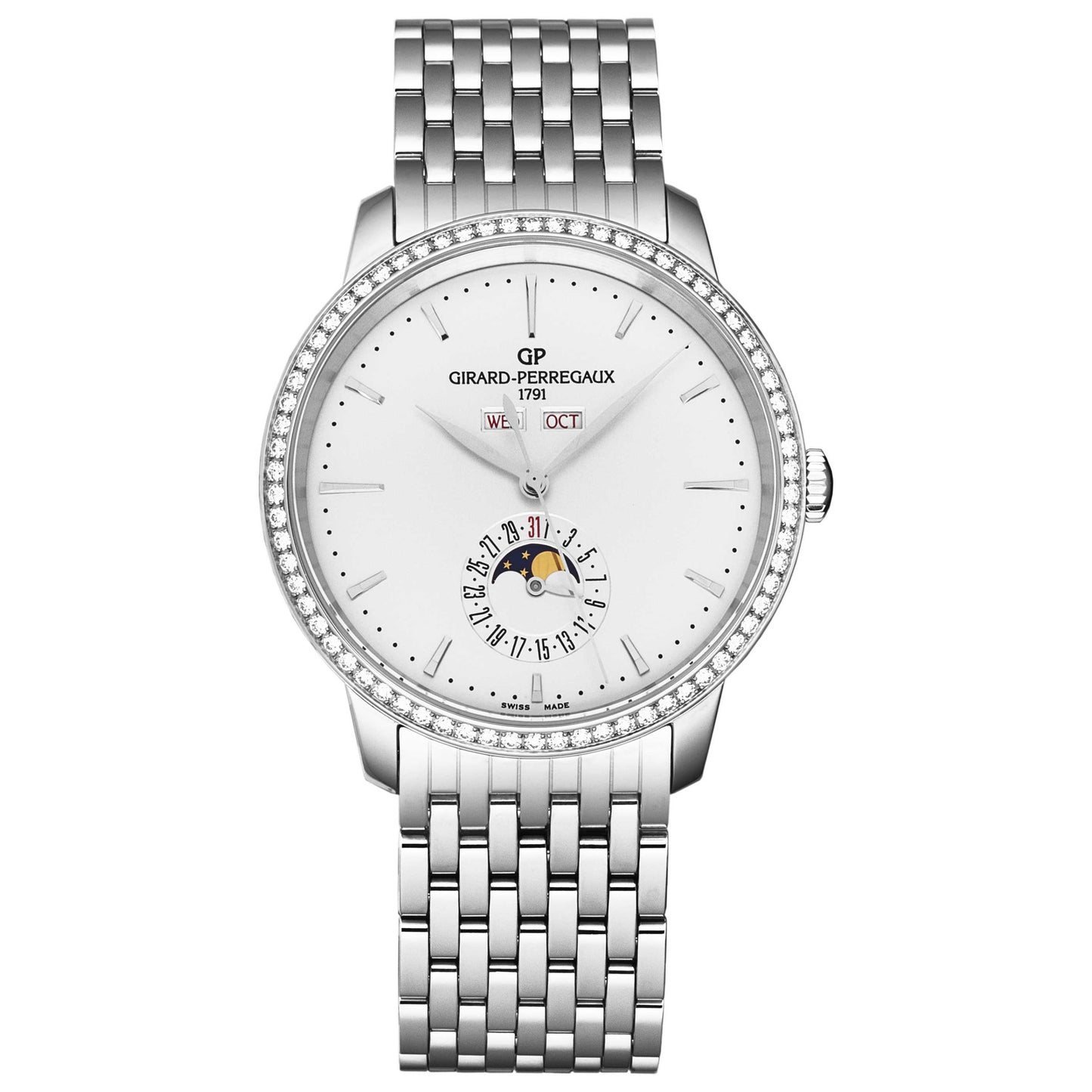 Front view of Girard-Perregaux 1966 Women's Automatic Watch 49535D11A131-11A