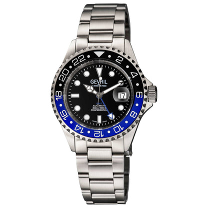 Front view of Gevril Wall Street Men's Automatic Watch 4953A