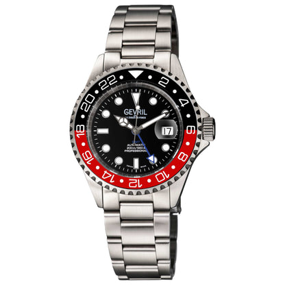 Front view of Gevril Wall Street Men's Automatic Watch 4954A